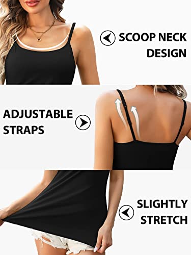 CharmLeaks Women's Cotton Sleeveless Yoga Tank Top