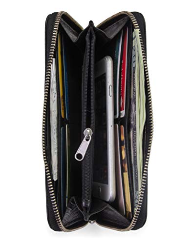 Timberland Women's Leather RFID Wallet with Wristlet