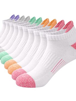 ILovDaisy Women's Ankle Running Socks, 5 Pairs