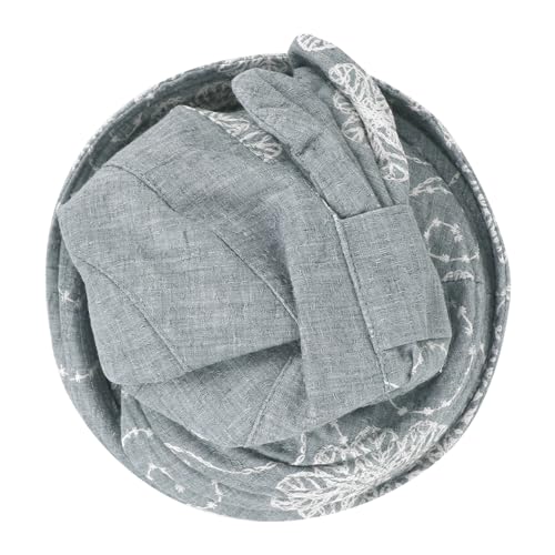 JIAHG Women's Floral UV Protection Bucket Hat