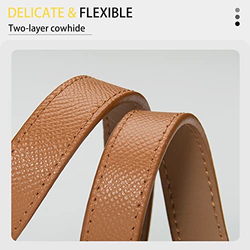 LumiSyne Women Skinny Leather Belt Adjustable Slim Waist