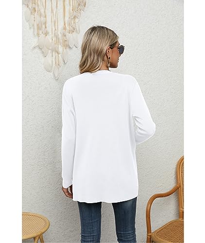 Yommay Women's Loose Casual Lightweight V-neck Cardigan