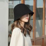 Malaxlx Womens Mesh Woven UV Protection Bucket Hat