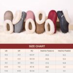 EverFoams Women's Micro Suede Plush Memory Foam Slippers