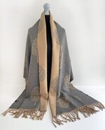 Cashmere Tree Life Reversible Scarf - Large Wrap, Warm