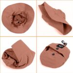 BBXWANG Packable Bucket Hat Women Adjustable Summer