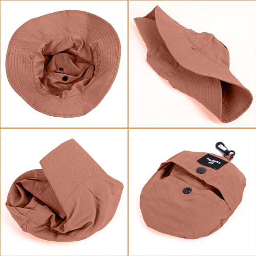 BBXWANG Packable Bucket Hat Women Adjustable Summer