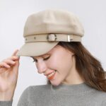 WULIQIUQIU Women's Winter Beret Newsboy Cap