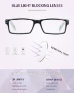 JM 4 Pack Women's Fashion Spring Hinge Reading Glasses