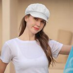 MK MATT KEELY Women's Adjustable Baker Boy Hat