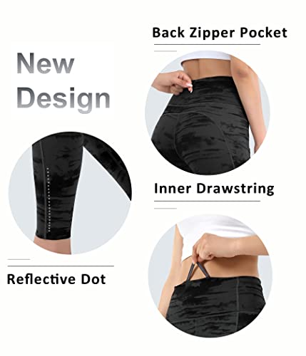 OVRUNS Women's High Waist Yoga Pants with Pocket