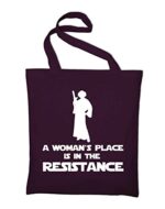 Styletex23 Women's Resistance Canvas Tote Bag