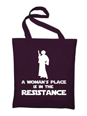 Styletex23 Women's Resistance Canvas Tote Bag