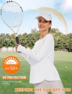 IECCP Women's Long Sleeve UPF 50+ Workout Shirt
