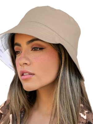 TOSKATOK® UPF 50+ Reversible Cotton Bucket Hat