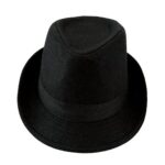 FALETO Fedora Trilby Cotton Panama Sun Jazz Cap