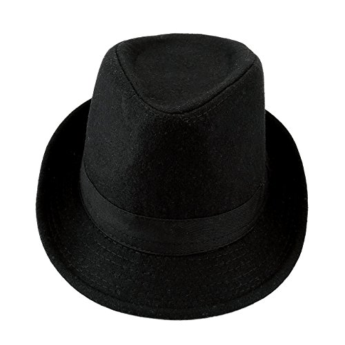 FALETO Fedora Trilby Cotton Panama Sun Jazz Cap