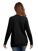 GRECERELLE Womens Long Sleeve Lightweight Cardigan
