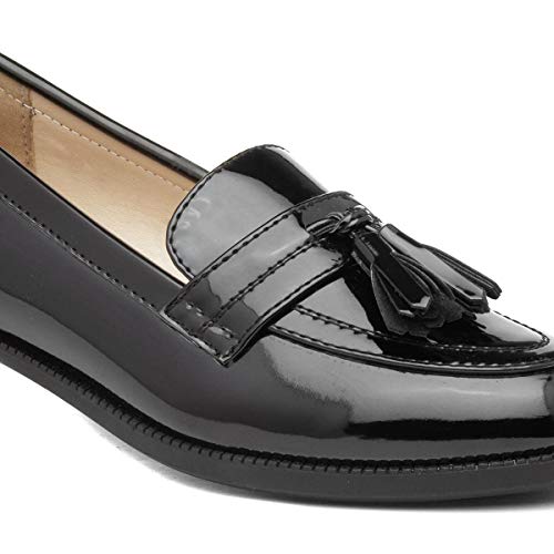 Lilley Anais Women's Black Patent Loafer