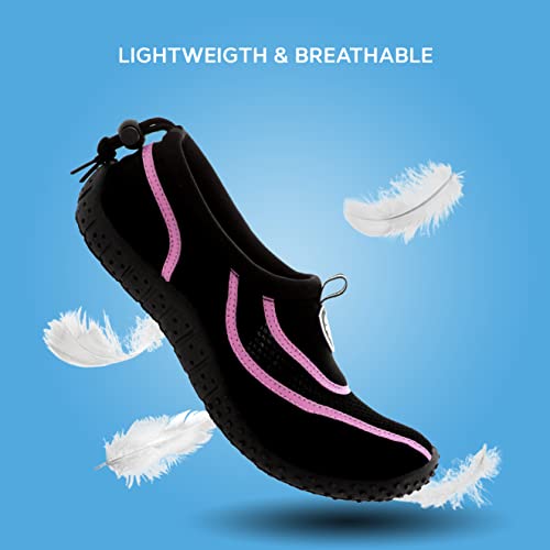 Aqua Shield Women's Water Socks Surf Shoes