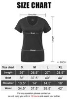 Star Vibe 3 Pack Women's Dry Fit V-Neck Gym T-Shirts