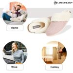 DUNLOP Fluffy Mule Slippers for Women
