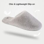 Snug Leaves Ladies' Fluffy Memory Foam Slippers