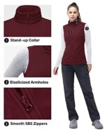 33,000ft Women's Lightweight Fleece Vest with Pockets