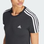 adidas Women's Essentials Slim 3-stripes T-shirt