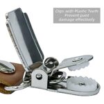 Dresime Men's Y-Back Adjustable Suspenders with 6 Clips