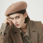 Gajaous Vintage 100% Wool Adjustable Beret for Women
