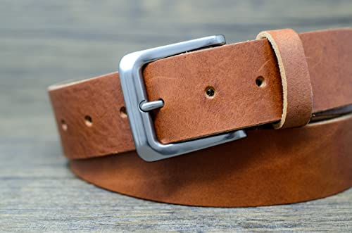 Ashford Ridge Italian Leather 38mm Belt - Made in England