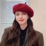 Lafefe Wool Beret - Claret (Autumn/Winter Retro)