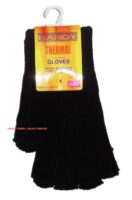 Ladies Thermal Fingerless Winter Gloves - One Size