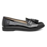 Lilley Anais Women's Black Patent Loafer