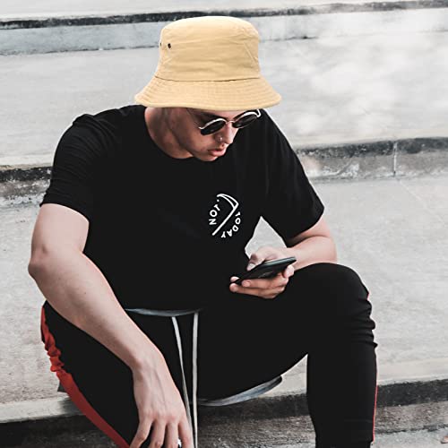 YAMEIZE Summer Trendy UV400 Bucket Hat for All Ages