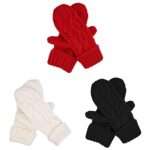 Women's Thermal Knit Mittens, Fleece Lined (1 Pair)