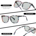 FIMILU Polarized Photochromic Sunglasses for Women