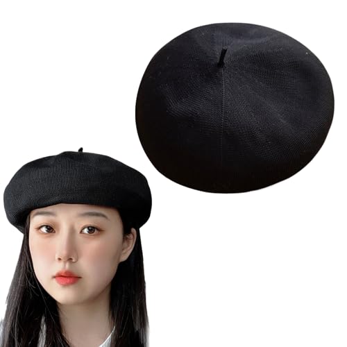 AWOCAN Women's Breathable Summer French Beret Hat