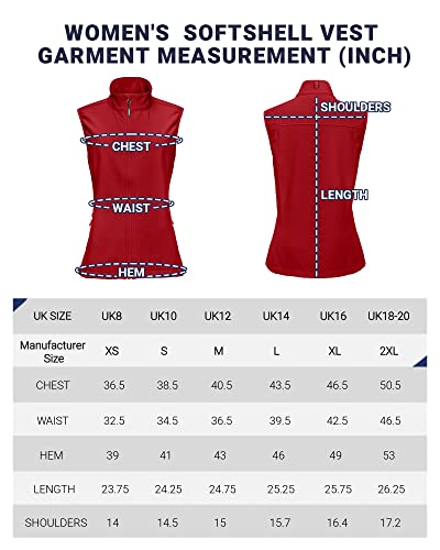 Outdoor Ventures Women's Lightweight Windproof Gilet