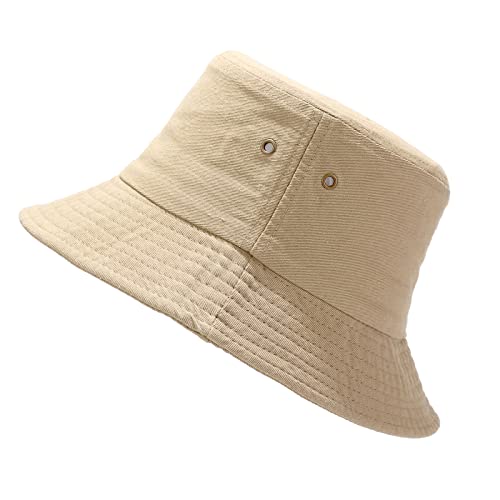 YAMEIZE Summer Trendy UV400 Bucket Hat for All Ages