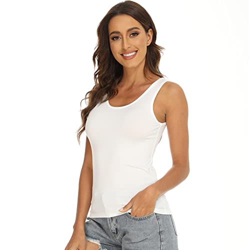 BQTQ 5 Pcs Women's Sleeveless Tank Tops