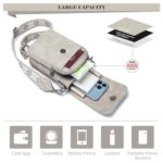 MUIIKOLA Small Leather Phone Shoulder Bag with Card Slots