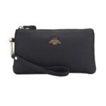 imeetu Women's Leather Wristlet Clutch Wallet