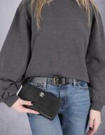Timberland Women's Leather RFID Wallet with Wristlet