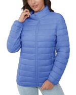 MAGCOMSEN Women's Lightweight Puffer Quilted Jacket