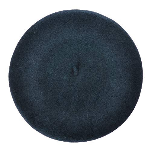 ZLYC Wool Beret Hat Classic Solid Color for Women