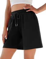 Jezonga Women's High Waist Running Shorts with Pockets