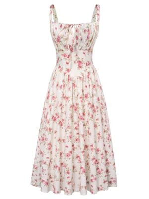 SCARLET DARKNESS Women’s Victorian A-Line Summer Dress