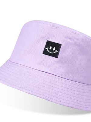 Flintronic Foldable Double-Sided Cotton Bucket Hat